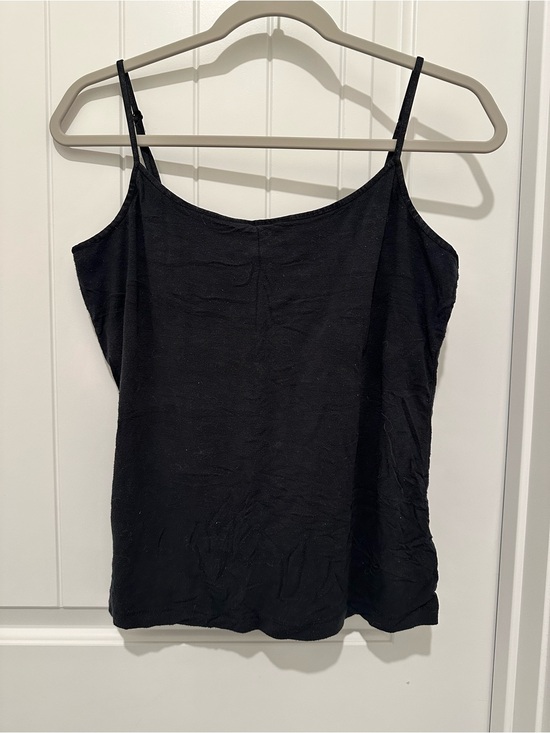 LOFT Tops - Ann Taylor LOFT Black Large Spaghetti Strap Camisole